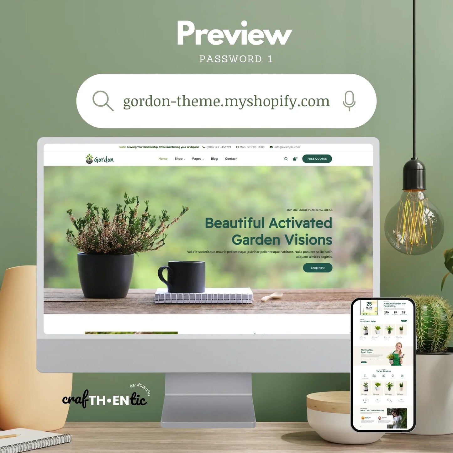 GORDON | Plants & Garden