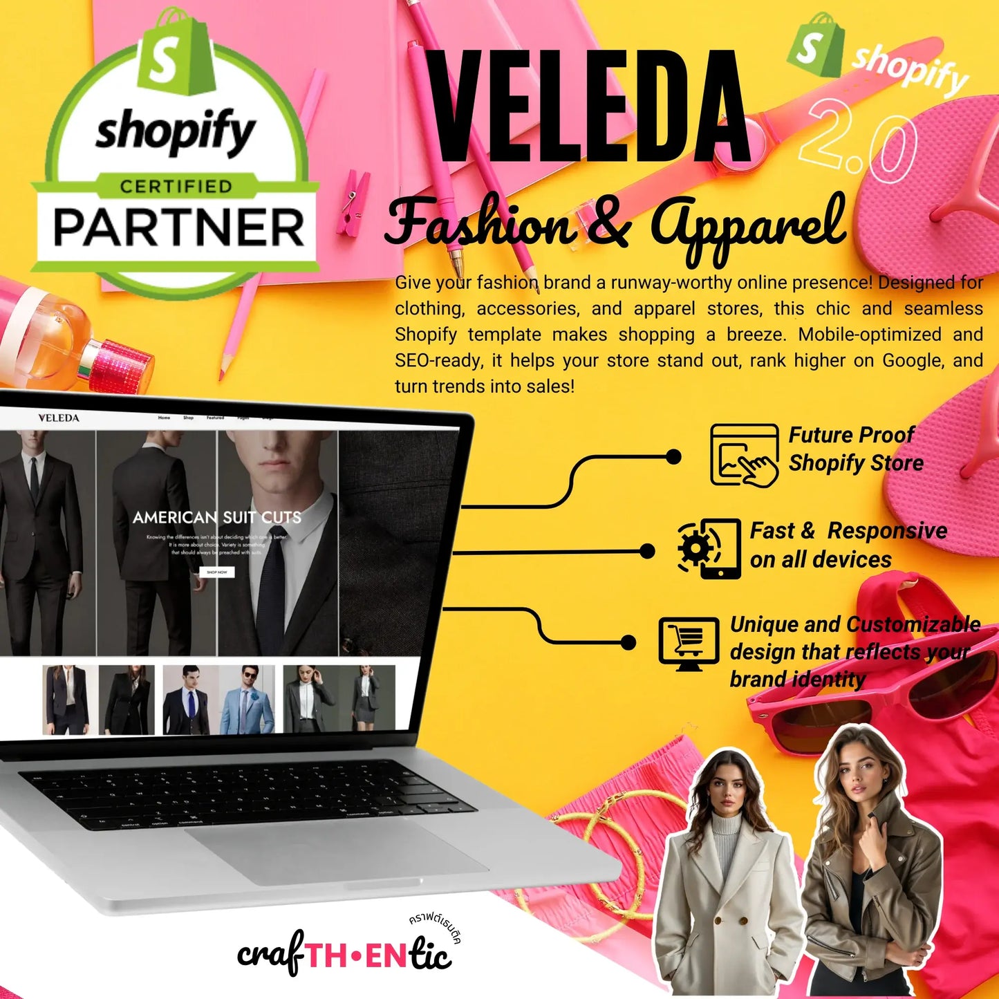 VELEDA | Refined Tailored Suit & Attire