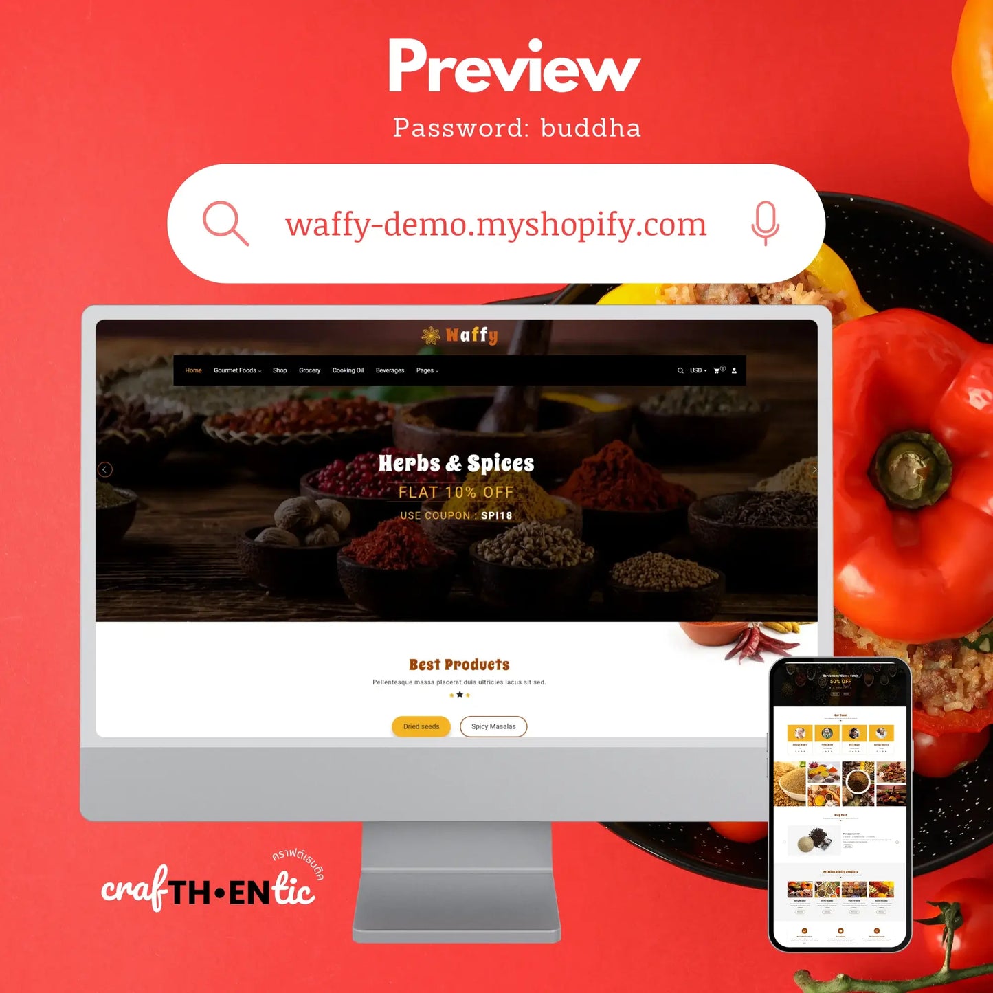 WAFFY | Herbs, Spices & Gourmet Ingredients