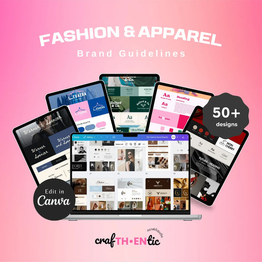50+ Fashion & Apparel Brand Guidelines