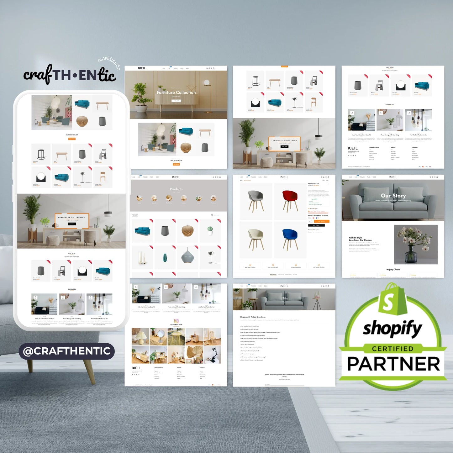 NEIL | Chic Style Home Decor