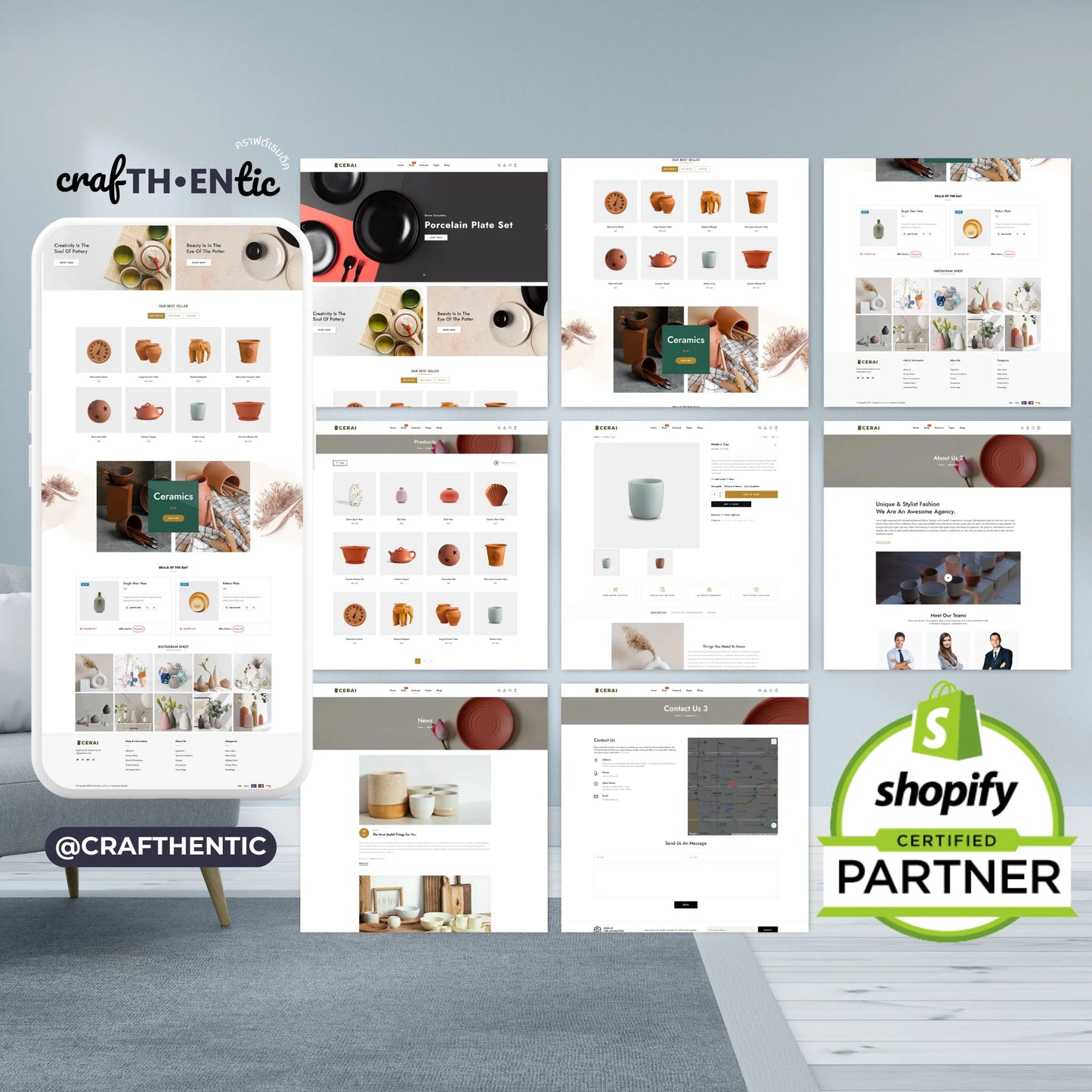 CERAI | Ceramics & Artisan Tableware