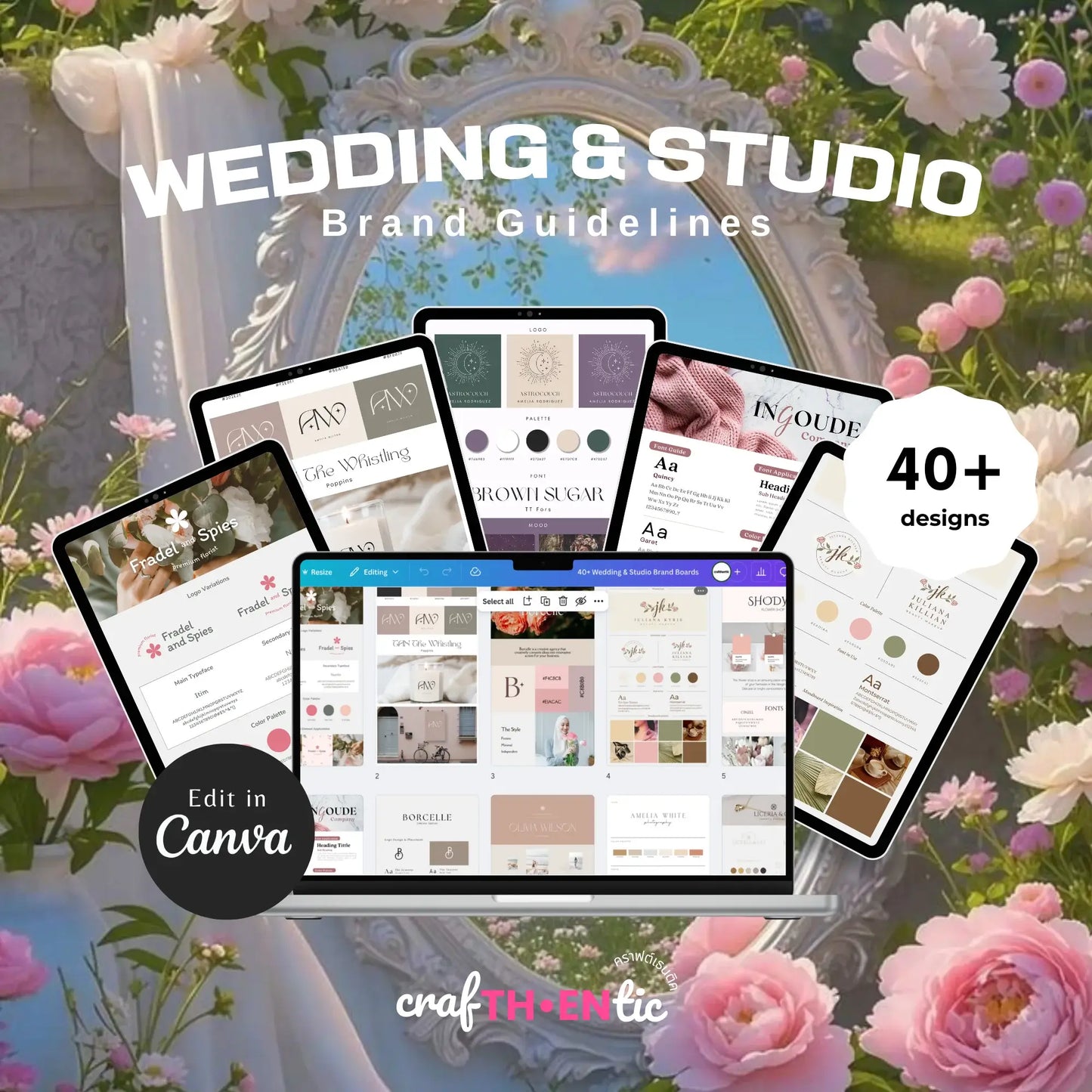 40+ Wedding & Studio Brand Guidelines