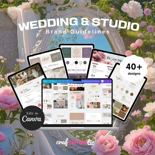 40+ Wedding & Studio Brand Guidelines