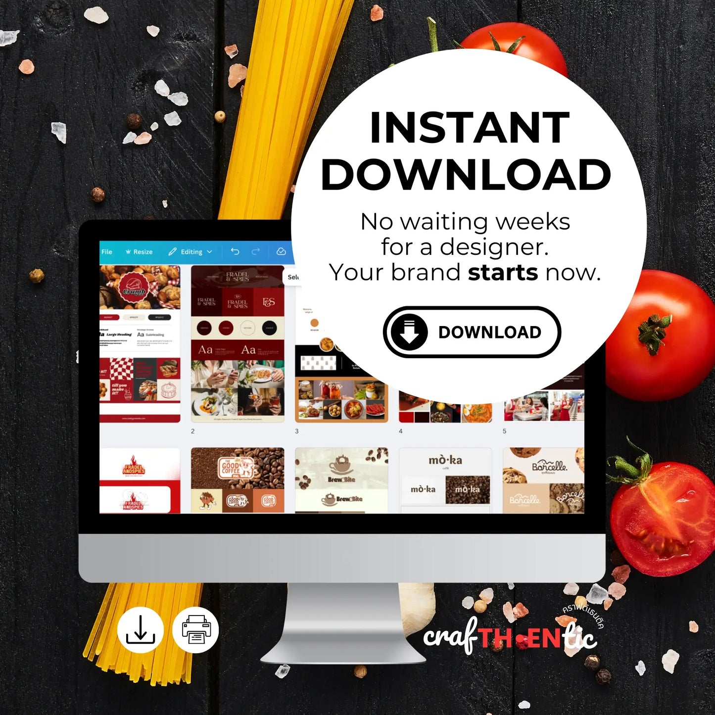 45+ Food & Drinks Brand Guidelines