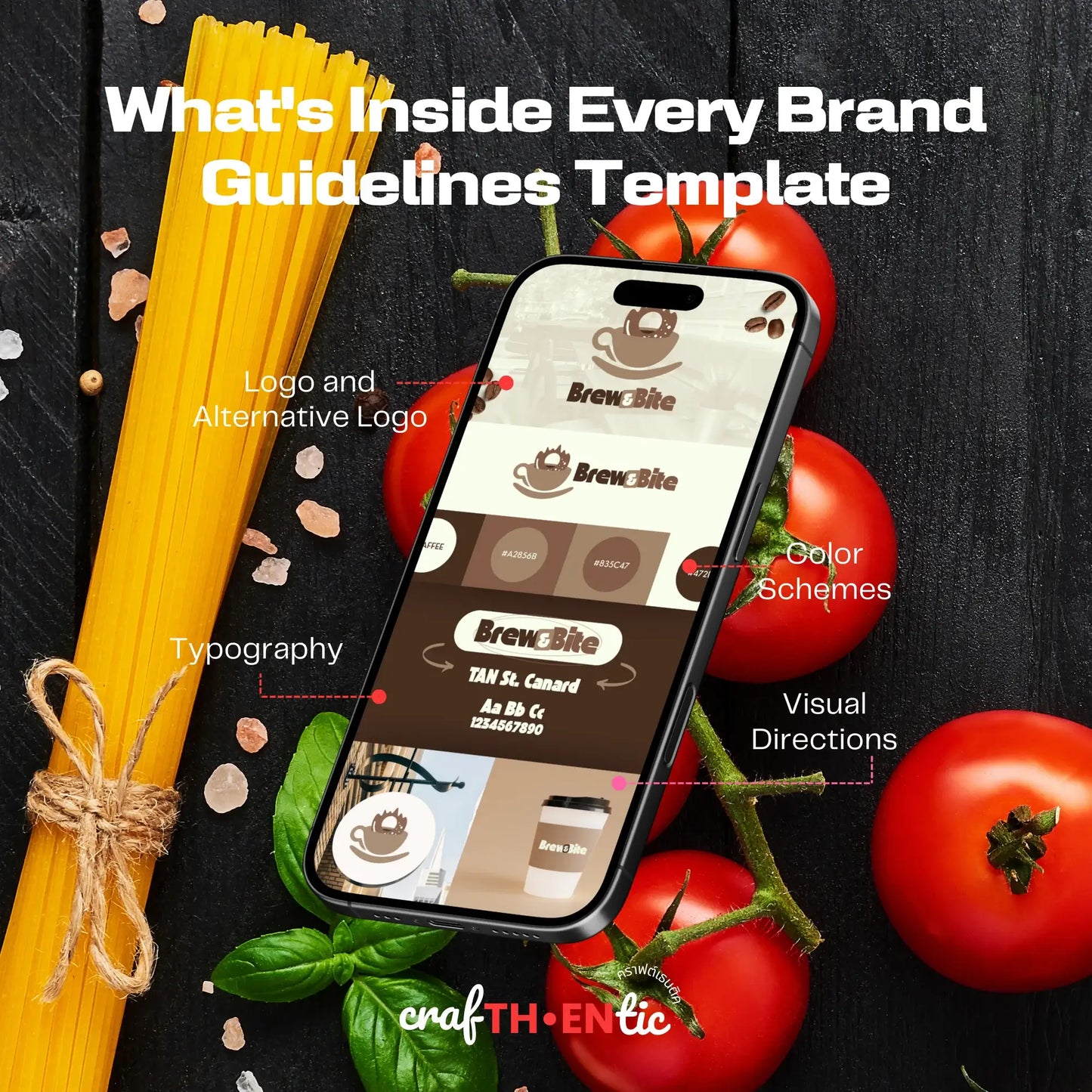 45+ Food & Drinks Brand Guidelines