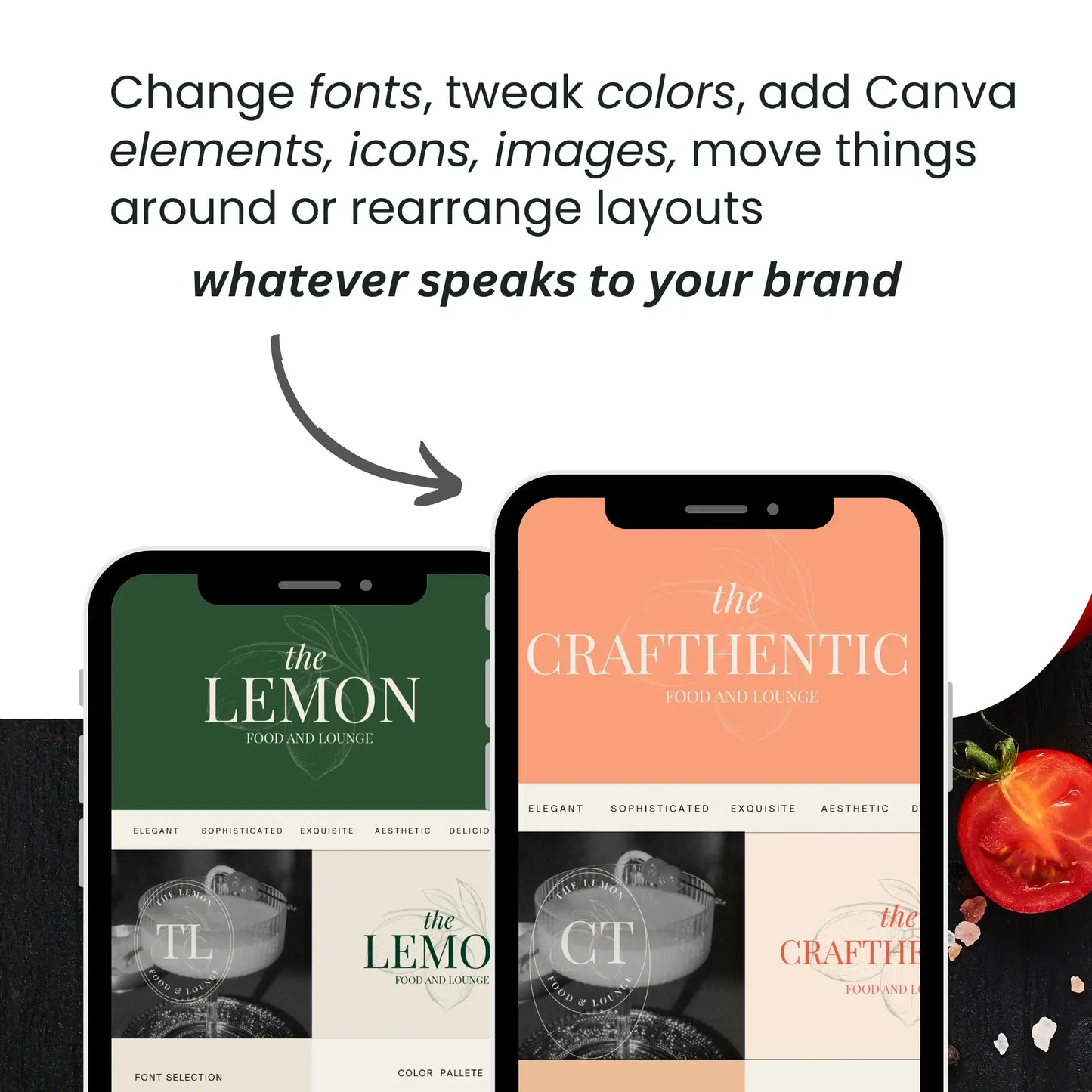 45+ Food & Drinks Brand Guidelines