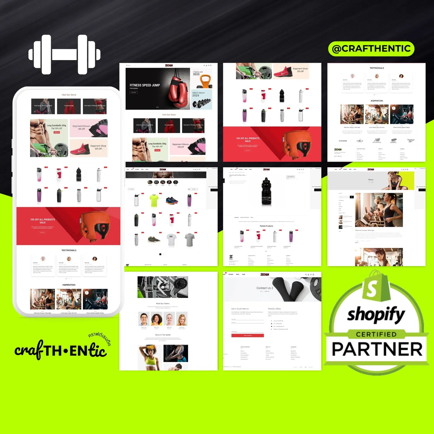 ZECHAN | Gym & Fitness