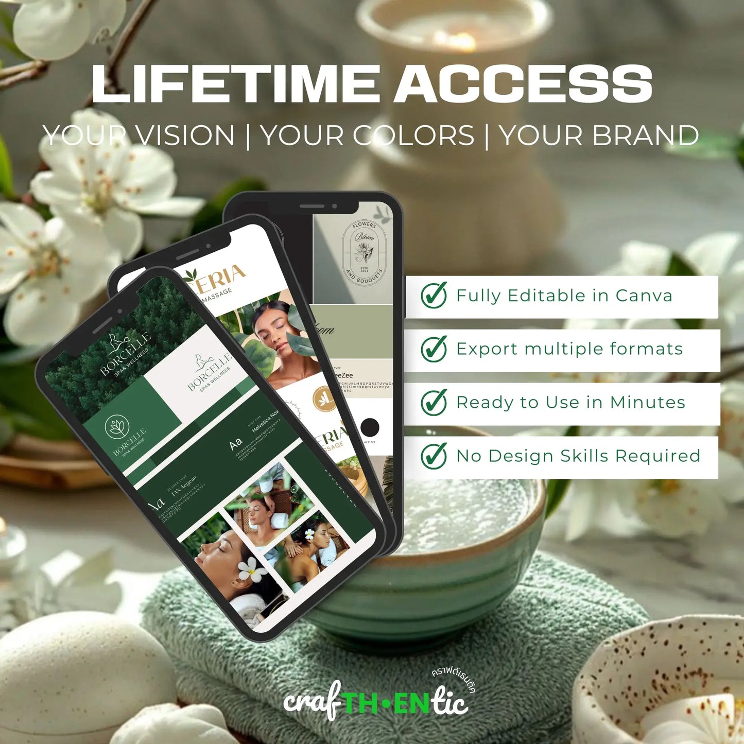 40+ Beauty, Spa & Wellness Brand Guidelines