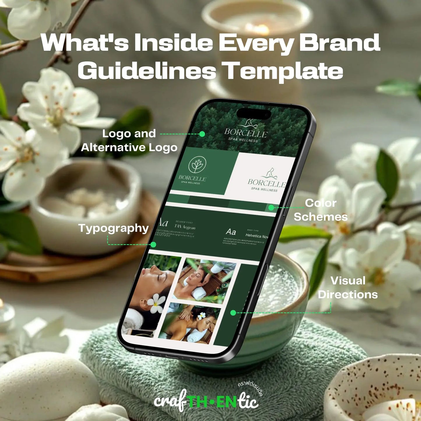 40+ Beauty, Spa & Wellness Brand Guidelines