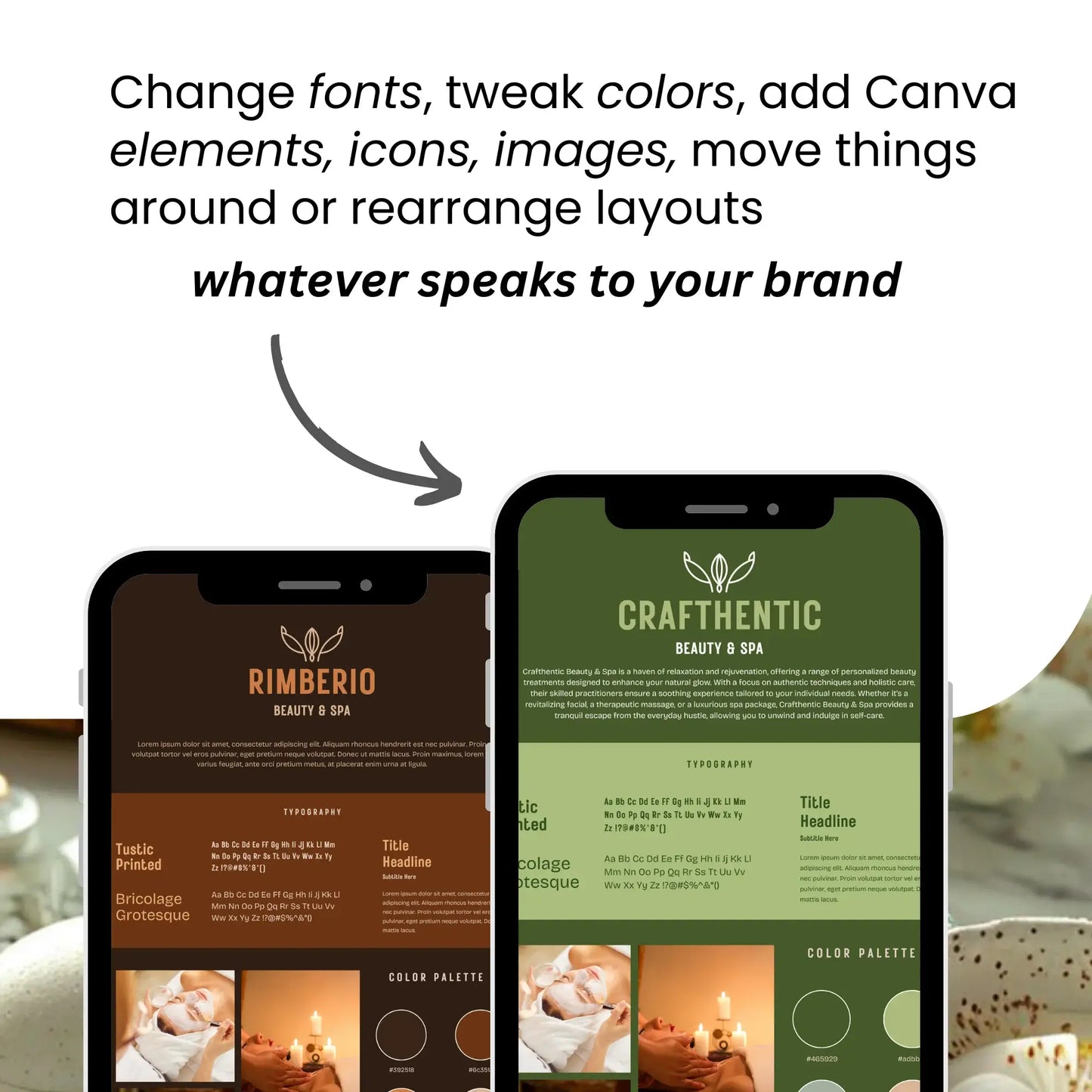 40+ Beauty, Spa & Wellness Brand Guidelines