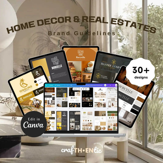 30+ Home Decor & Real Estates Brand Guidelines