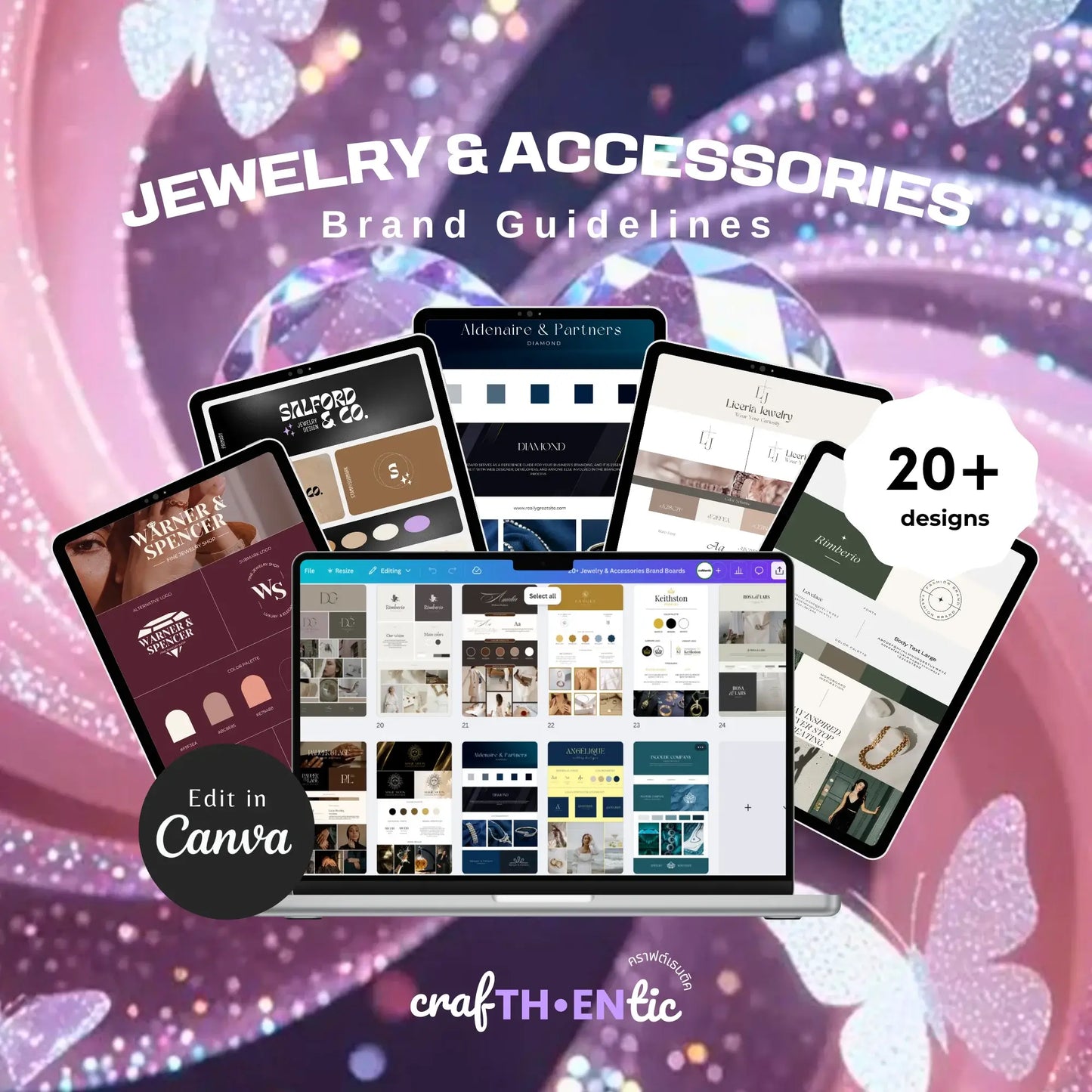 20+ Jewelry & Accessories Brand Guidelines