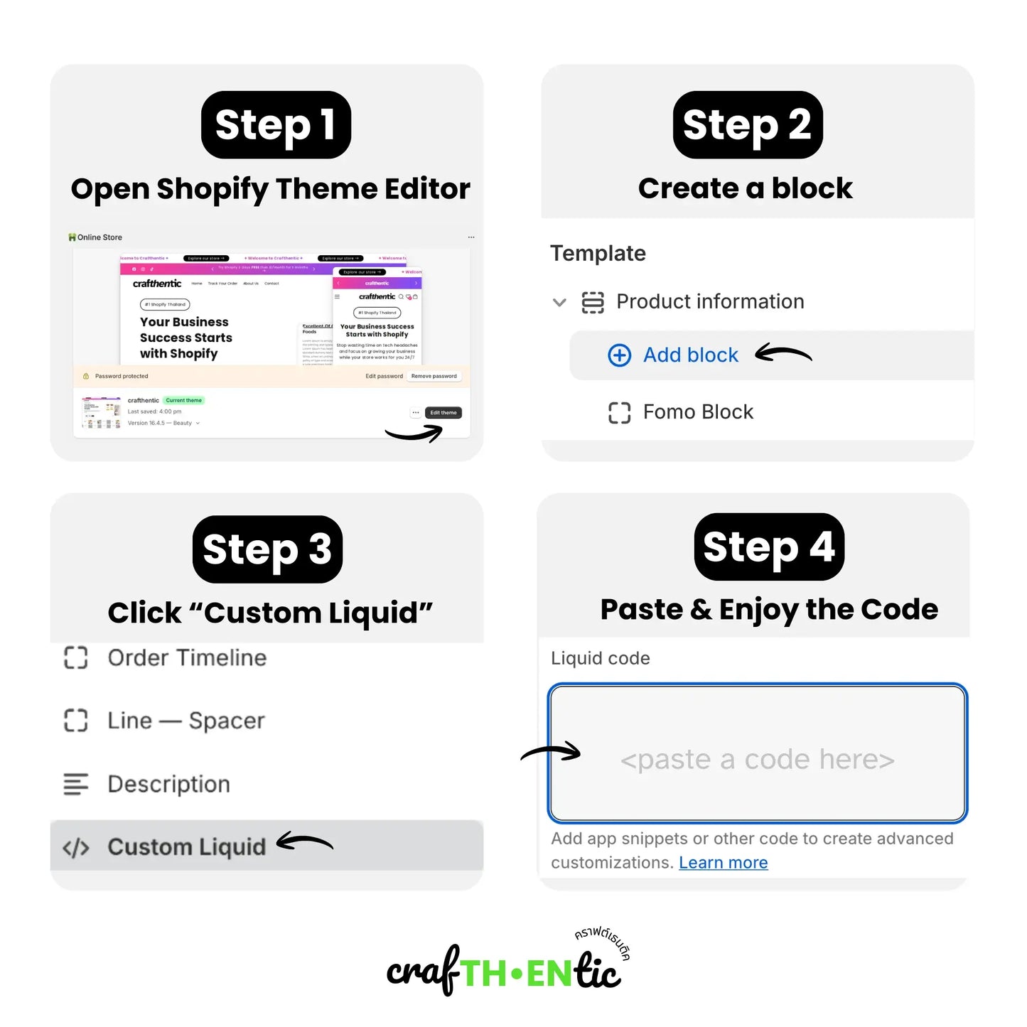210+ Shopify Liquid Code Snippets